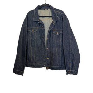 vintage Polo Jeans Co. Ralph Lauren Denim Jacket Size L 100% Cotton